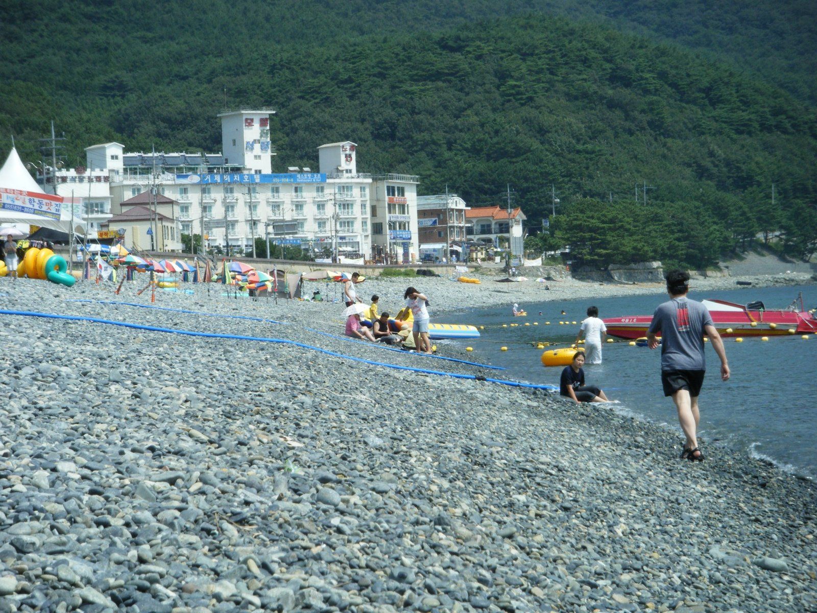 학동흑진주몽돌해변